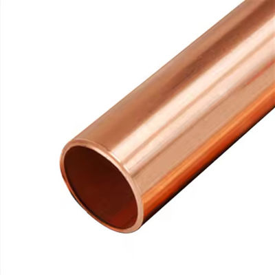 Medical C68700 1 Inch Copper Round Pipe Tube 3mm 4mm 5mm 6mm For Solar Industry