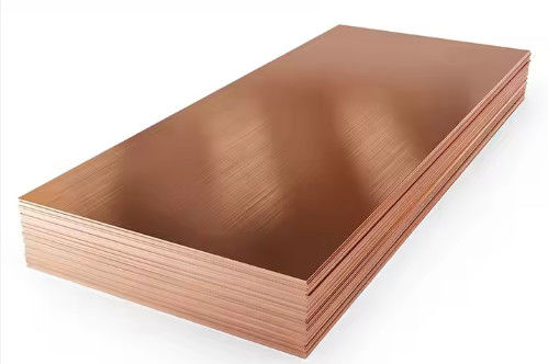 Polished 99.9% Purity Copper Alloy Sheet 1mm 3mm 6mm 8mm Thickness