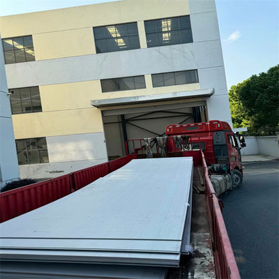 Rectangular 316 Stainless Steel Plate 6x12ft AMS 5524 Corrosion Resistant For Shipbuilding