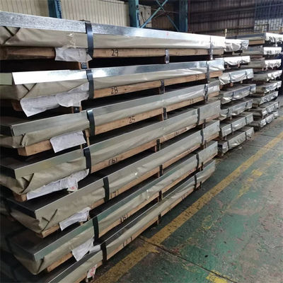 Rectangular 316 Stainless Steel Plate 6x12ft AMS 5524 Corrosion Resistant For Shipbuilding