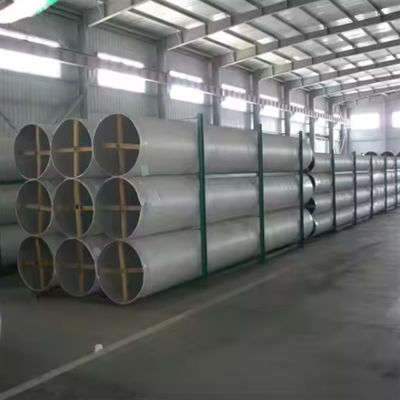 316Ti Stainless Steel High Pressure Pipe 6 Inch SCH80 ASME SA-312 Chloride Resistance