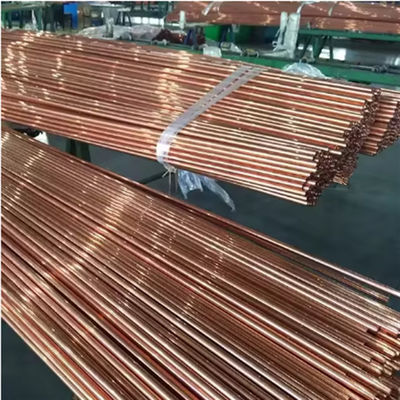 ASTM B88 Hard Drawn Copper Pipe 10mm-50mm For Industrial Refrigeration Systems