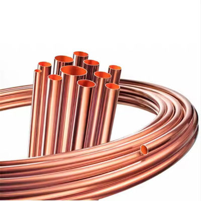 ASTM B88 Hard Drawn Copper Pipe 10mm-50mm For Industrial Refrigeration Systems