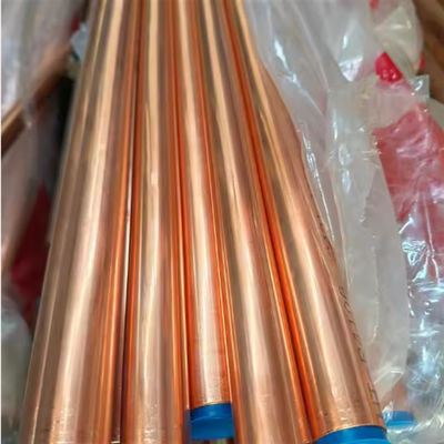 Polished Copper Pipe Antimicrobial Medical Gas Copper Tube 1 Inch-3 Inch