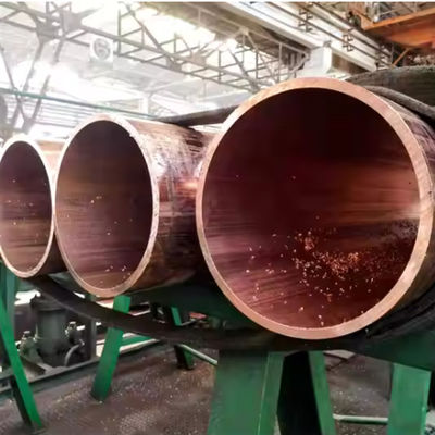 Thin Wall Copper Pipe 12mm-35mm 0.6-1.2mm Thickness Low Pressure Applications