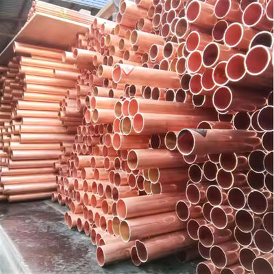 Tinned Copper Round Pipe 1/4"-3" Marine Grade Protection Saltwater Corrosion Resistant