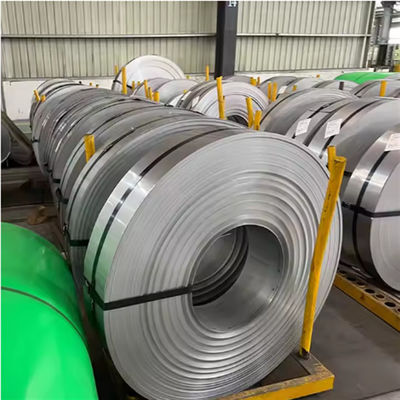 Cold Rolled Stainless Steel Strip Coil 0.5mm-2mm High Tensile Strength EN 10088 Certified