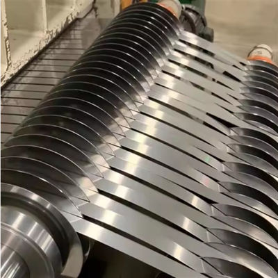AISI 316L Stainless Steel Coil Strip 0.1mm-2mm High Gloss Custom Length