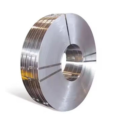 AISI 316L Stainless Steel Coil Strip 0.1mm-2mm High Gloss Custom Length