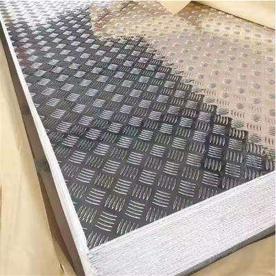 Anodized Aluminum Sheet 3003 Anti Slip Patterned Aluminium Sheet 48x96