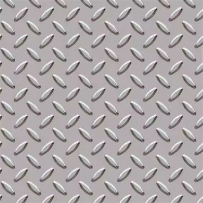 Anodized Aluminum Sheet 3003 Anti Slip Patterned Aluminium Sheet 48x96