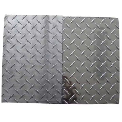 Anodized Aluminum Sheet 3003 Anti Slip Patterned Aluminium Sheet 48x96