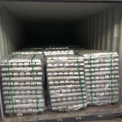 High Malleability Alloy Aluminum Ingots A7 Customized Shape CE Certified