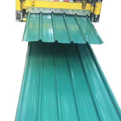 Weatherproof PPGI Corrugated Metal Sheets 0.3mm-1.2mm Thickness