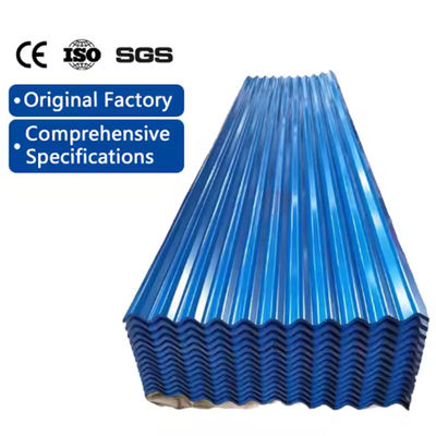 Weatherproof PPGI Corrugated Metal Sheets 0.3mm-1.2mm Thickness