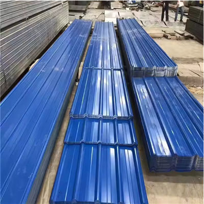 JIS G3322 PPGI Corrugated Roofing Sheet 1000mm Width Pre Painted Galvanized Sheet Plate