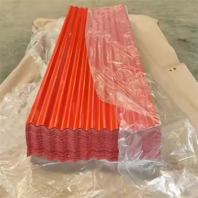 Fire Resistant PPGI Color Coated Sheets 0.4mm-0.7mm Thickness