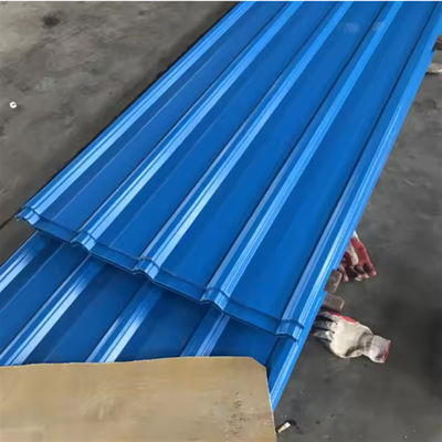 High Strength PPGI Steel Sheet Custom Cut Sizes Pre Painted Galvanized Iron Corrugated Sheet