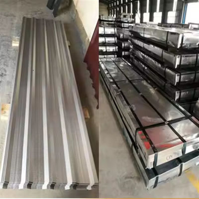 ​Lightweight PPGI Steel Sheet 24 Gauge -28 Gauge Galvalume Corrugated Steel Sheet