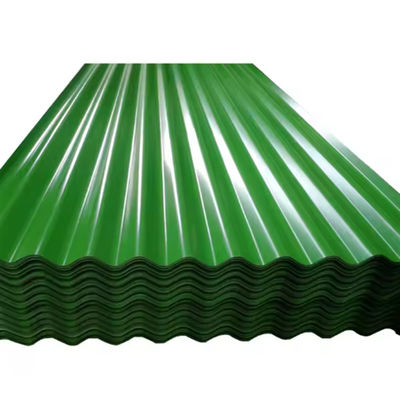 ​Lightweight PPGI Steel Sheet 24 Gauge -28 Gauge Galvalume Corrugated Steel Sheet