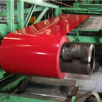 Corrosion Resistant PPGI Steel Coil 0.2mm-2.0mm For Roofing Cladding