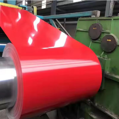 0.12mm-1.5mm Galvanized Steel Coil Roll Chromium Free PPGI Colour Coated Sheet
