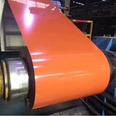 0.12mm-1.5mm Galvanized Steel Coil Roll Chromium Free PPGI Colour Coated Sheet