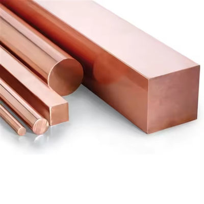 C11000 Electrolytic Copper Rod Bar 3mm-150mm Dia For Electrical Components