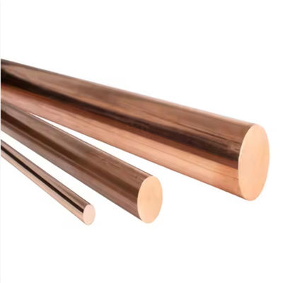 ASTM B187 Copper Round Rod High Conductivity 99.9% Pure Copper Rod