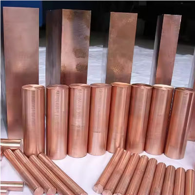 Oxygen Free Copper Round Rod C10100 5mm-200mm Diameter Machining Grade