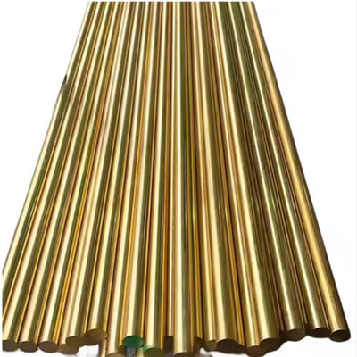 EN 12163 Copper Round Rod Stock Anti Corrosion For Industrial Machinery