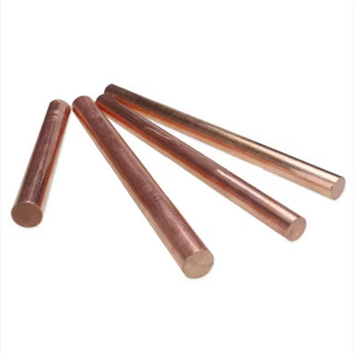 JIS H3250 Solid Copper Rod 20mm-500mm Dia High Intensity for HVAC / Plumbing