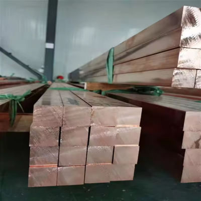High Tensile Solid Copper Round Bar 150MPa -400 MPa Strength For Automotive Bushings