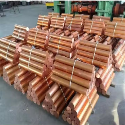 Thermal Conductivity Copper Round Rod 0.5-5kg/M DIN 17672 Certified