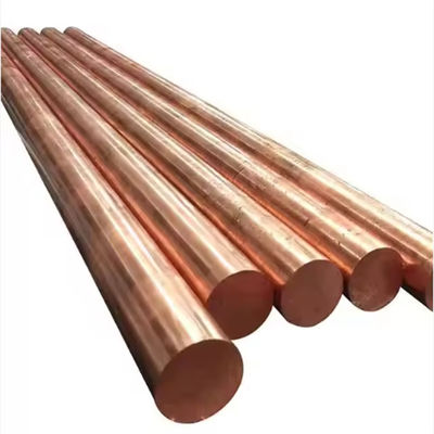 Beryllium Copper Round Bar  1/4"-6" Diameter Wear Resistant Alloy Rods