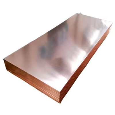 C26000 C11000 Copper Sheet Plate 0.1mm-10mm Thickness ASTM B152