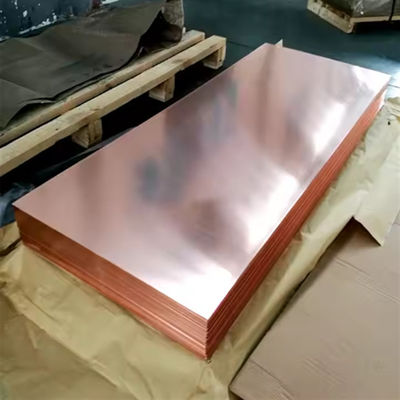 High Conductivity Copper Alloy Sheet Metal 85% ACS EN 1652 Compliant For Busbar Material