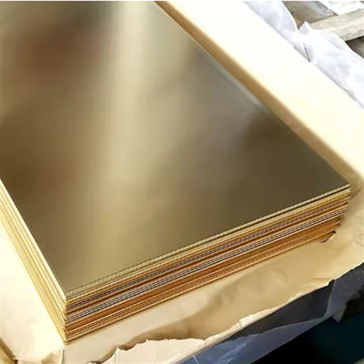 Corrosion Resistant Copper Alloy Sheets 1000x2000mm For Marine Engineering Applications