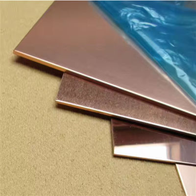 C19400 Copper Sheet Metal Roll Lead Free 200HV-400HV Hardness For Semiconductor