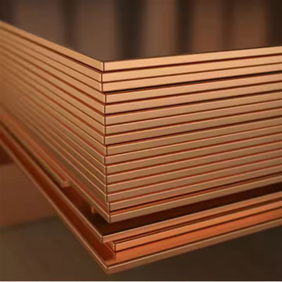 High Strength Cold Rolled Copper Sheet 0.1mm-200mm HRB 50-85 For Industrial Connectors