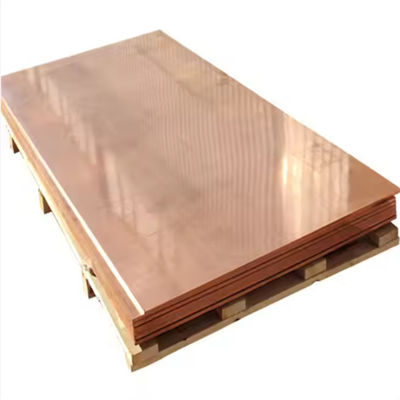 High Strength Cold Rolled Copper Sheet 0.1mm-200mm HRB 50-85 For Industrial Connectors