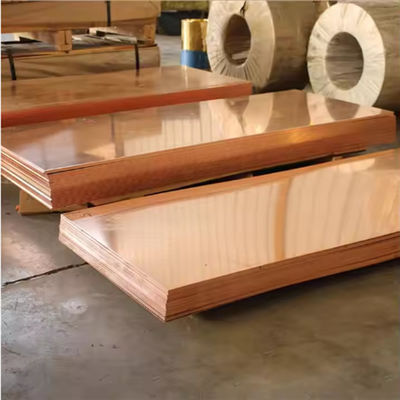 RoHS Compliant Copper Metal Plate Polished Copper Sheet 0.2mm-5.0mm