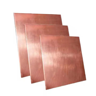 C101 C1011 C10100 Copper Sheet Plate Custom Cut For Antenna Parts