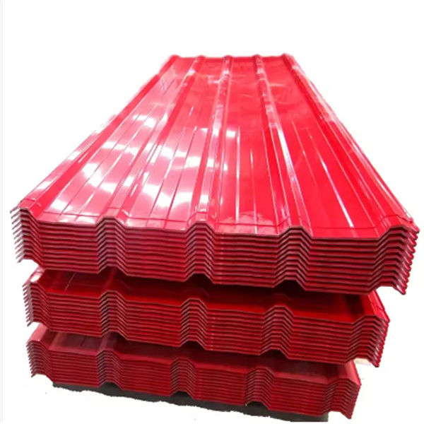 High Precision PPGI Color Coated Steel Roof Sheet , Pre Painted Corrugated Gi Sheet