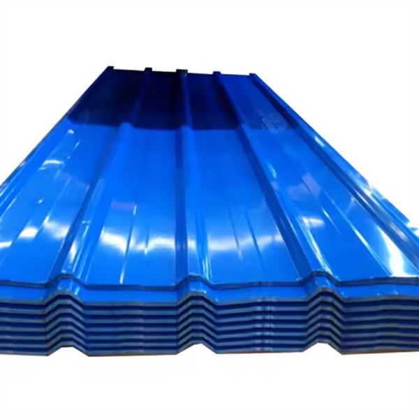 PPGI Pre Painted Corrugated Steel Sheets 0.12mm-1.5mm 1000 Hour Salt Spray Resistance